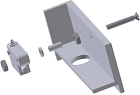 ADPRO PRO-CMB-S - rear tamper switch for ADPRO PRO-CMB-W bracket