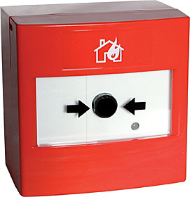 FI700 tlačítkový hlásič s izolátorem, až 240 adres, IP21, -30°C až +70°C