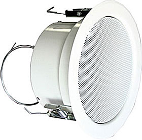 EN54-24, stropní cert. reproduktor  10W/100V, kovový, bílý, včetně krytu