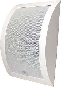 EN54-24, nástěnný reproduktor 6W/100V, ABS, bílý