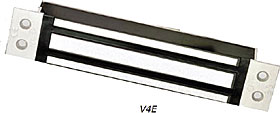 Zápustný dveřní elektromagnet  400 kg, 12/24 Vss