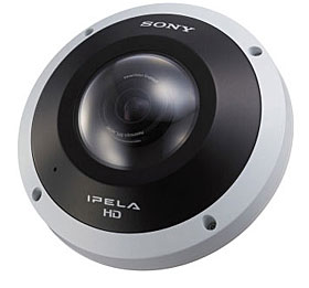 Hemisférická D/N IP kamera 360°, HD 1080p, 5MP,AV,  IP66