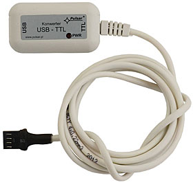 USB interface pro přímé připojení zdroje k počítači