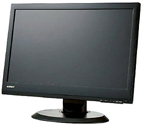 LCD LED monitor, 24", HD 1080p, 1920x1080, HDMI, VGA, BNC, 12V