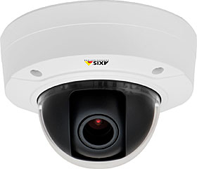 AXIS P3215-V - Vnitřní IP dome kamera, TD/N, HD 1080p, VMZ f=3-10.5mm, P-iris
