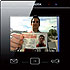 MX-T25 - Dotykový nástěnný ovládací panel MxDisplay+, černý