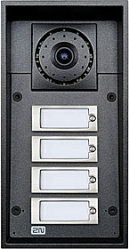 Force video panel IP - 4 tlačítka, kamera, 10W reproduktor