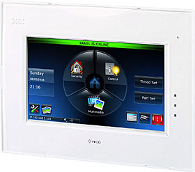 Galaxy TouchCenter Plus flush mount, with Proximity reader