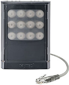 IR světlo VARIO2 IP, LED, vyměnitelné čočky, max. 144m(10°), 850nm,PoE+,24V,15W