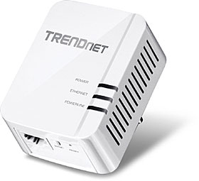 Sestava pro přenos Ethernetu po rozvodu 230V, 1200 Mbps