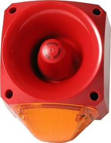 Nexus 110 Voice Sounder-Amber LED Beacon 24V DC