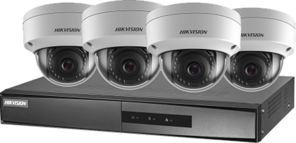 Kit videosorveglianza Wi-Fi - Hikvision NK44W0H-1T(WD