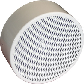 Reproduktor kruhový přisazený na strop / stěnu, 6W @ 100V dle EN54-24, kov