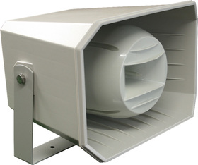 2-pásmový tlakový reproduktor 100W @ 100V, plast, šedý