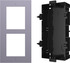Rám pro zápust. instalaci modul. interkom systému, 2 moduly