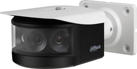 IP panoramatická dome kamera, pohled 180°, 4x 2MP, DWDR, VA, IR 30m, IP67