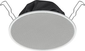 Stropní reproduktor dle EN54-24, 6W @ 100V, kov, bílý, 230mm