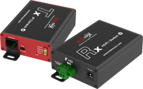 Sestava pro přenos 1x Ethernet po dvoudrátu až na 600m (PoE 300m)