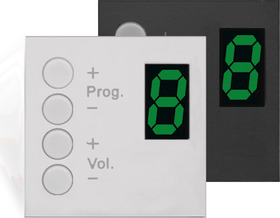 Ovládací nástěnný panel pro matice MTX, černý