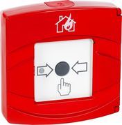 LST addressable manual call point, red, LST protocol