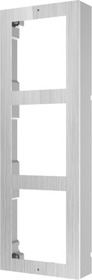 Rám pro povrch. instalaci modul. interkom systému, 3 moduly, nerez