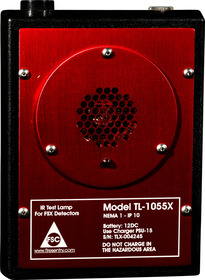 Testovací lampa pro hlásiče FS-X vč. nabíječky