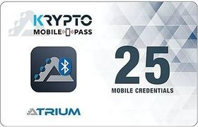 Karta s 25 licencemi mob.identifikátorů Krypto Mobile-Pass