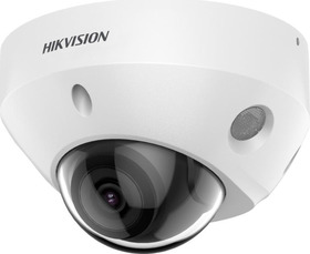IP minidome kamera, 8MP, 2.8mm, WDR 120dB, IR 30m, VCA, audio, IP67