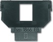 ABB Maska nosná pro 1 keyston, Reflex 1764-0-0174