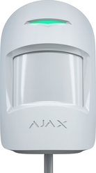 Ajax MotionProtect Plus Fibra bílý duální detektor, dosah 12m, PET do 20 kg