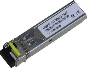 SFP Gigabit 1xLC konektor, Rx 1310, Tx 1550nm, do 20km