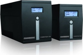 Interaktivní UPS, 1/1fáze 1000 VA / 600 W, desktop, LCD, zásuvka 2xSchuko+2xIEC