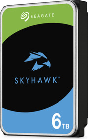Přídavný HDD k rekordérům, Seagate SkyHawk, 6TB, SATA, CMR, 256MB
