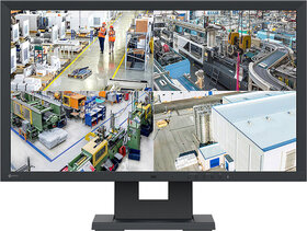 IP monitor, 24", 1980x1080, RJ45, HDMI, USB, až 48 kamer, ONVIF kompatibilní
