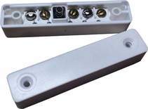 MG kontakt povrchový svorkovnicový, mezera až 20 mm, 5 svorek, 1x NC a tamper