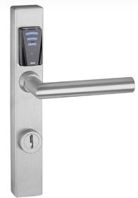 80580 E-Organization Public, Narrow, ES1, otvor, 72 mm, klika Mephis, mat.ocel