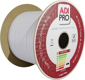 ADI PRO sdělovací poplach. kabel 6x0,22mm2, pocínované měděné lanko, PVC, Eca