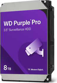 Přídavný HDD k rekordérům, WD Purple Pro, 8TB, AI, SATA, CMR, 256MB