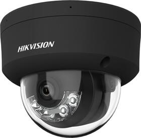 IP dome kamera, 8MP, 2.8mm, WDR, hybridní světlo 30m, audio, VA, IP67, černá