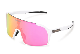 Brýle Lumiva ENERGY small 02008, bílé rámečky, zlatá UV400 a polarizační skla