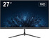 E-LED monitor, 27", 16:9, Full HD 1920x1080, VGA, HDMI, 230V