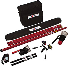SOLO smoke & (cordless) heat detector test kit to 9.0m