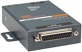 1-portový převodník z RS232/485/422 na 10/100Base-TX, MODBUS