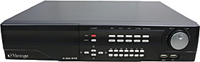 DVR 16 vstupů, HDD 500GB, 200obr/s, H.264, DVD