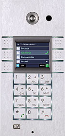 Vario audio panel IP DISPLAY 3x2 tlač., kamera, klávesnice, povrchová instalace