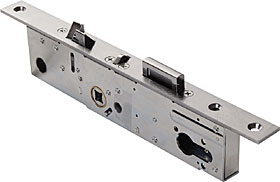Elektromechanický levý zámek,backset 35mm,hloubka zámku 51,rozteč 92mm