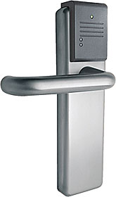 DLF zámkový modul Mifare, klika levá, on-line, 72mm