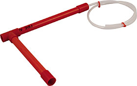 25mm Red ABS Self Draining Water Trap