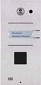 Vario audio panel IP, 1 tlač., kamera, povrchová instalace