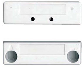 Door Contact MK4, detektor otevření dveří MK4, rozměry 15 x 13 x 50 mm, kabel 3m